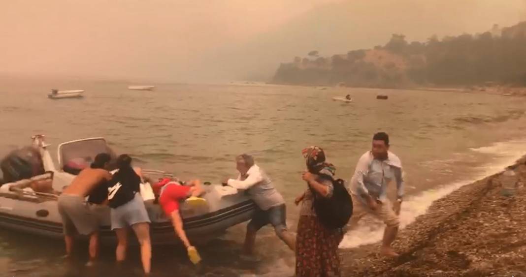 Milas'ta başladı, Bodrum'a sıçradı! 2 çıkarma gemisi bölgede 31